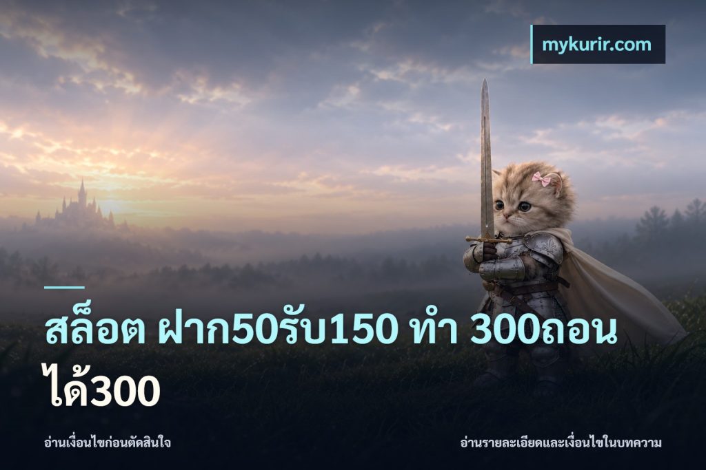 สล็อต ฝาก50รับ150 ทํา 300ถอนได้300
