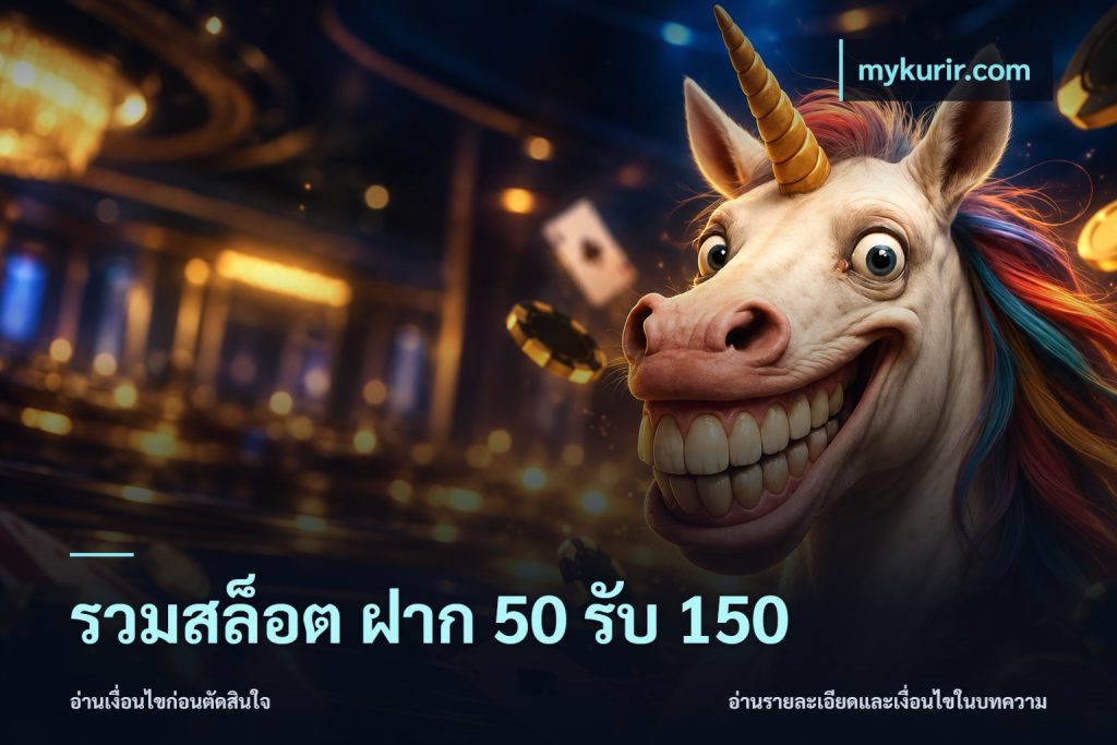 รวมสล็อต ฝาก 50 รับ 150