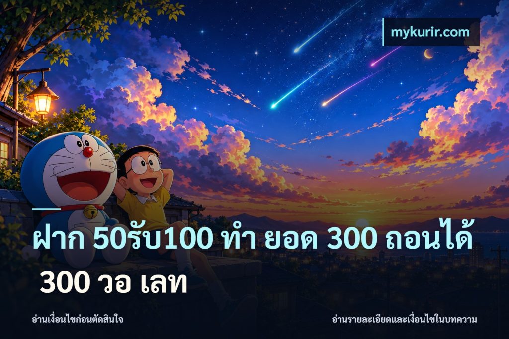 ฝาก 50รับ100 ทํา ยอด 300 ถอนได้ 300 วอ เลท