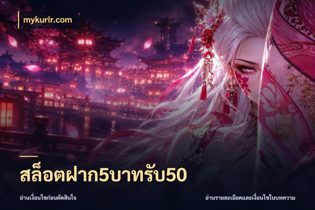 สล็อตฝาก5บาทรับ50 จุดเด่นของเครดิตที่คนชอบเกมอยากรู้ ในมุม mykurir.com