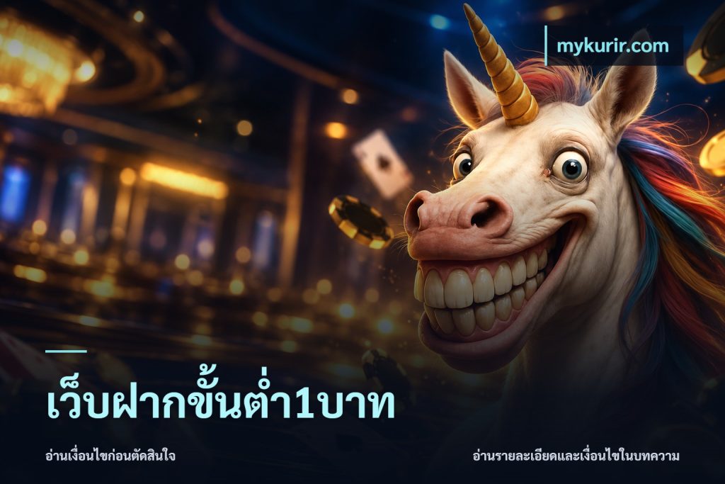 เว็บฝากขั้นต่ำ1บาท
