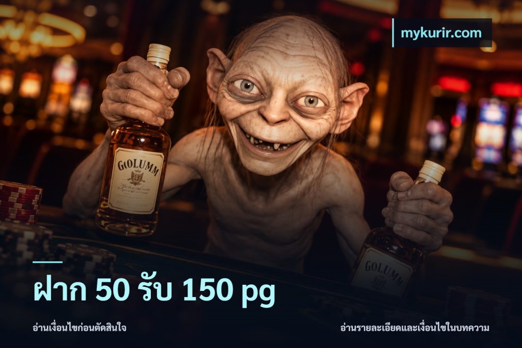 ฝาก 50 รับ 150 pg