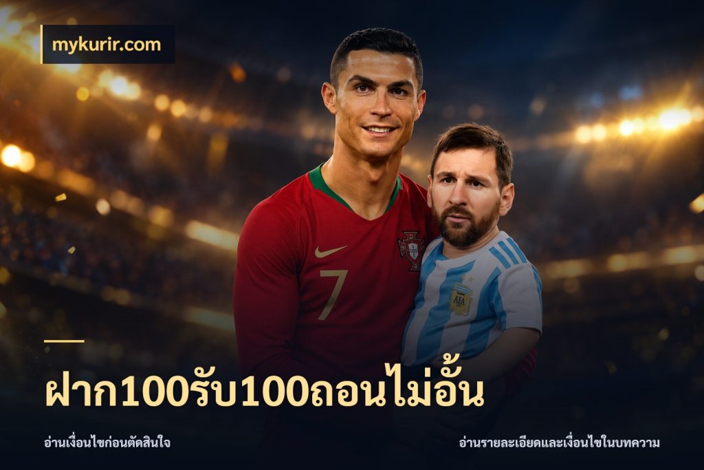 ฝาก100รับ100ถอนไม่อั้น สายโบนัสเลือกจังหวะสนุกได้อย่างไร สไตล์ mykurir.com