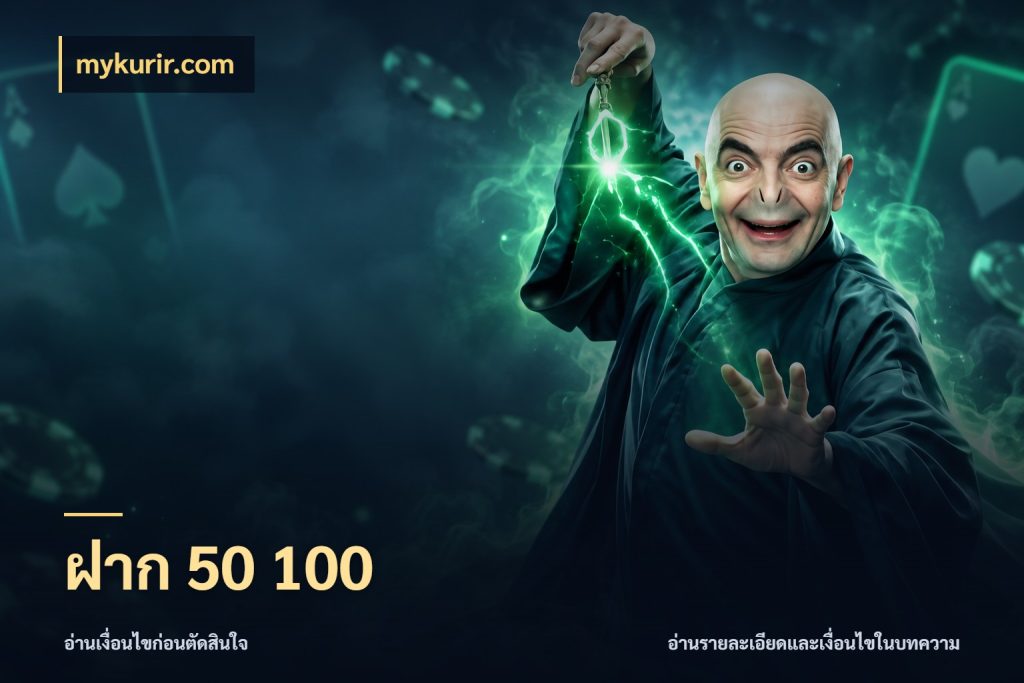 ฝาก 50 100 mykurir.com จัดจังหวะสนุกให้เข้ากับงบที่ตั้งไว้