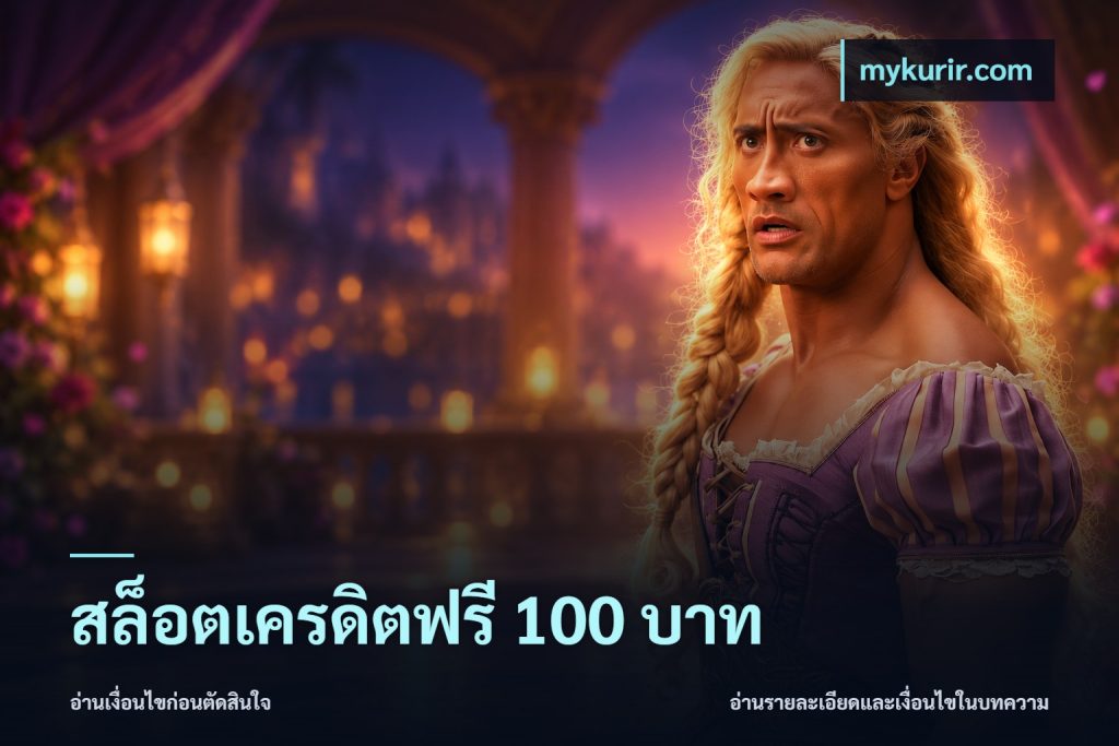 สล็อตเครดิตฟรี 100 บาท