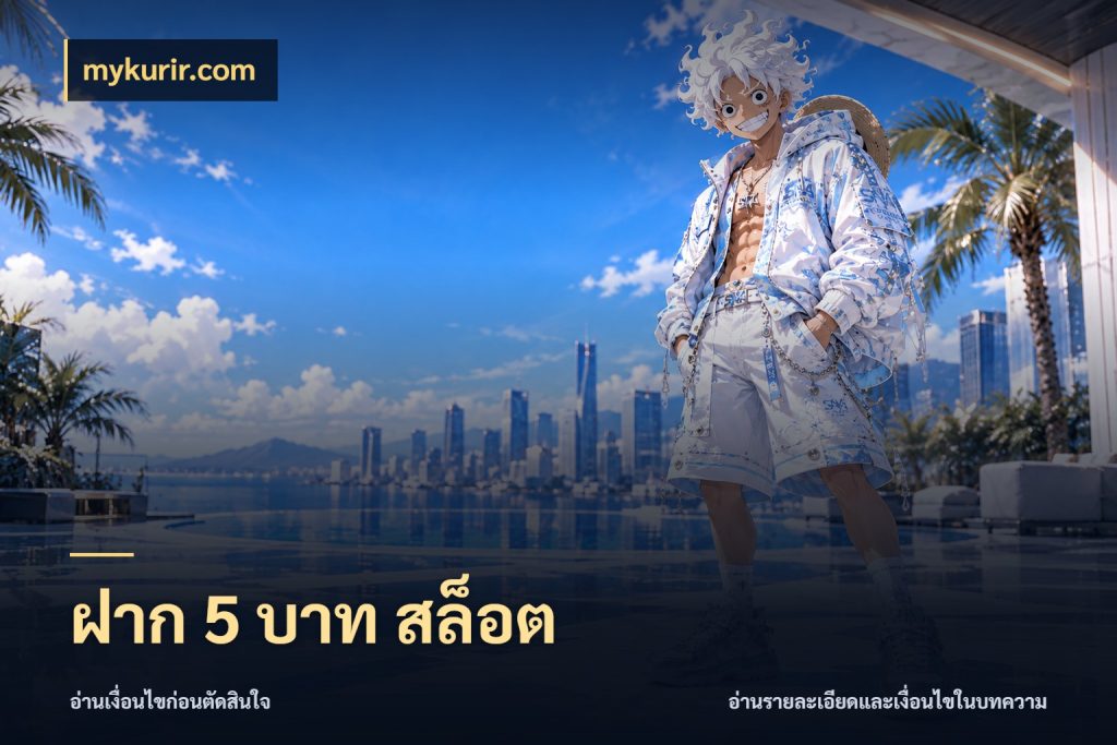ฝาก 5 บาท สล็อต สายทุนน้อยเลือกความสนุกให้พอดี ในมุม mykurir.com