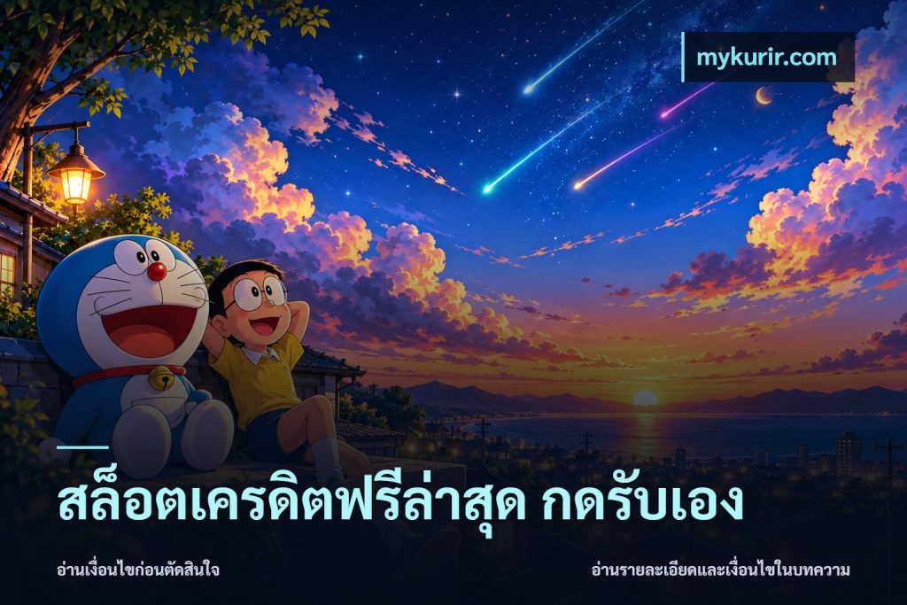 สล็อตเครดิตฟรีล่าสุด กดรับเอง