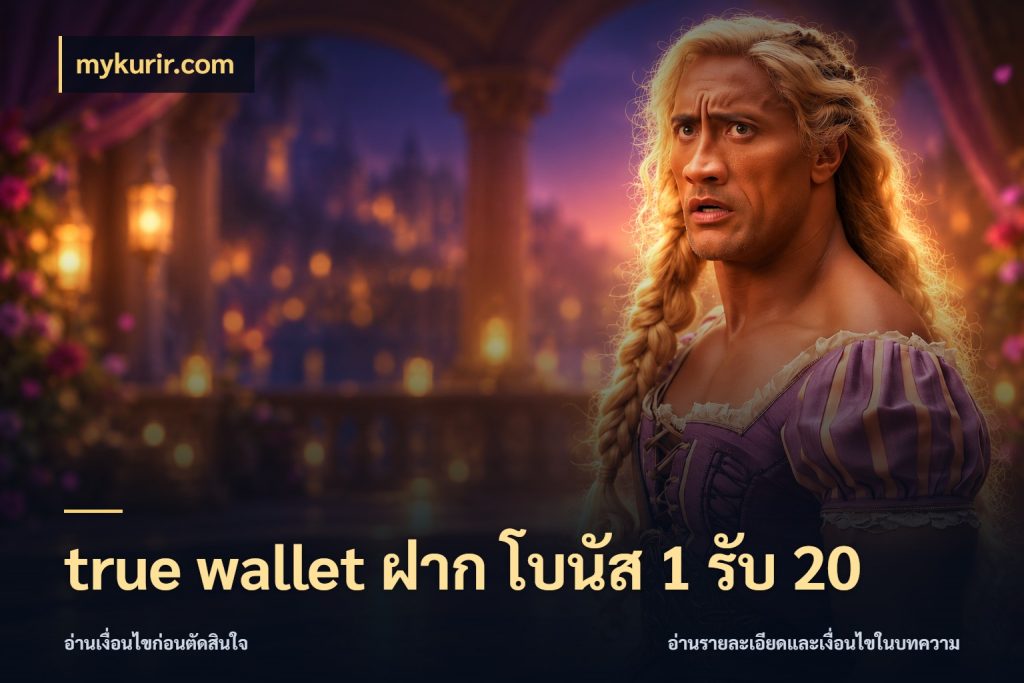 true wallet ฝาก โบนัส 1 รับ 20 mykurir.com จุดเด่นของเครดิตที่คนชอบเกมอยากรู้
