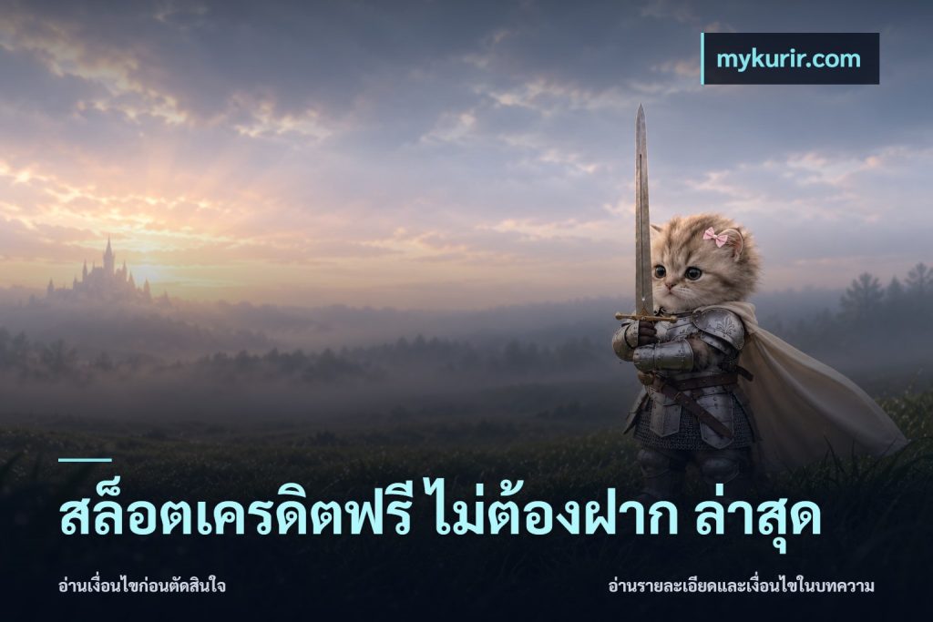 สล็อตเครดิตฟรี ไม่ต้องฝาก ล่าสุด