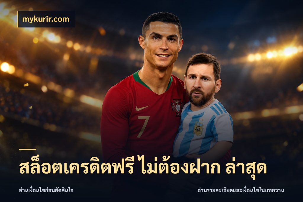 สล็อตเครดิตฟรี ไม่ต้องฝาก ล่าสุด mykurir.com ชนิดเครดิตกับสิทธิ์ที่คุณอยากรู้