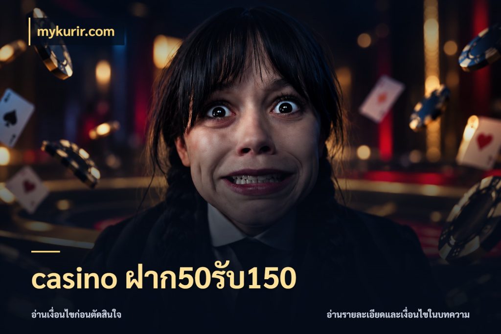 casino ฝาก50รับ150 จับประเด็นยอดรับก่อนเลือกความสนุก ในมุม mykurir.com