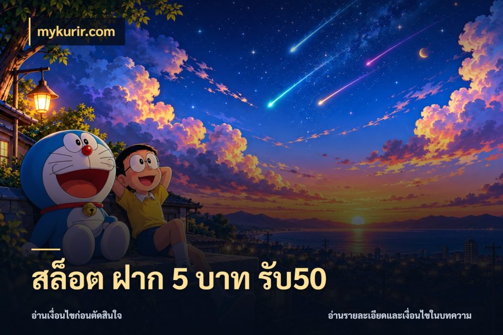 สล็อต ฝาก 5 บาท รับ50 mykurir.com เครดิตกับรูปแบบโปรที่ตรงใจ