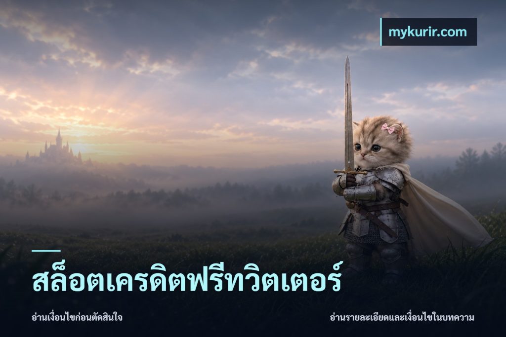 สล็อตเครดิตฟรีทวิตเตอร์