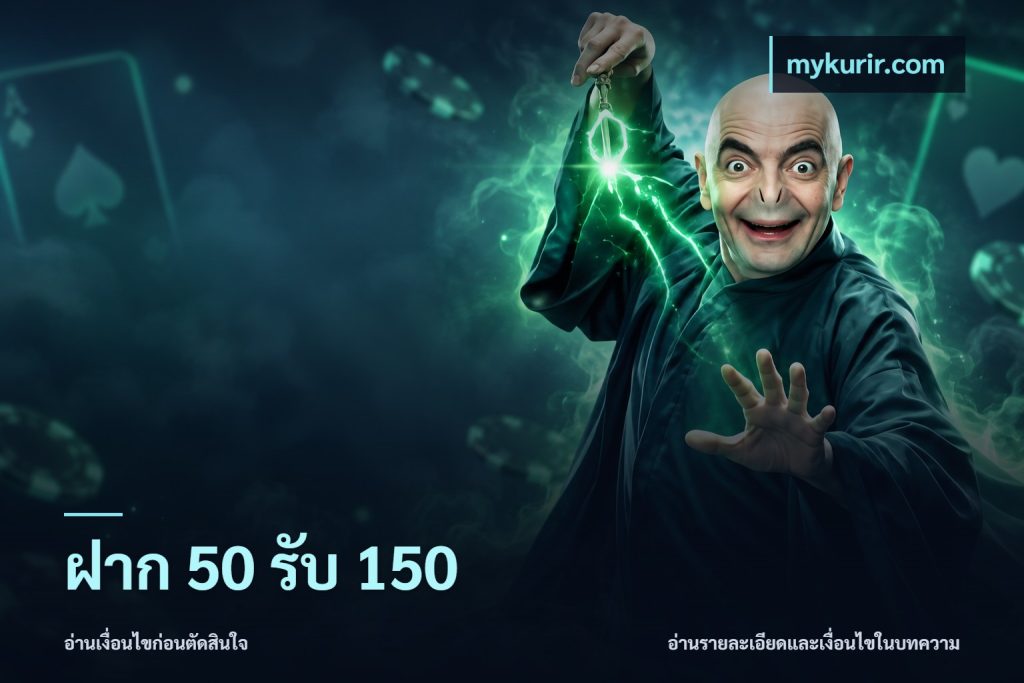 ฝาก 50 รับ 150
