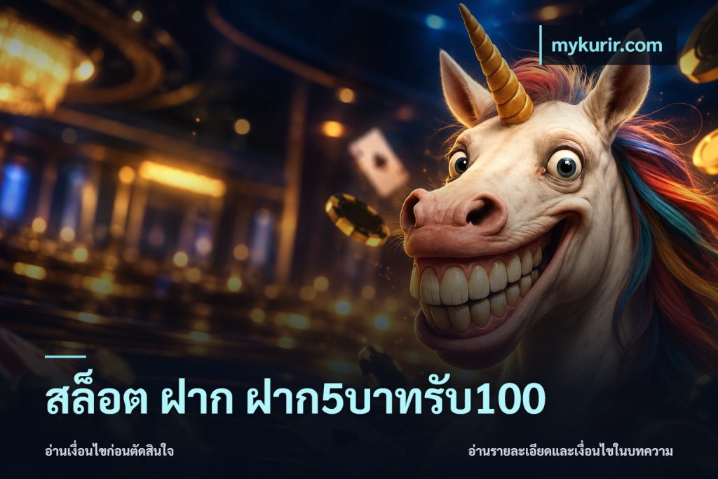 สล็อต ฝาก ฝาก5บาทรับ100