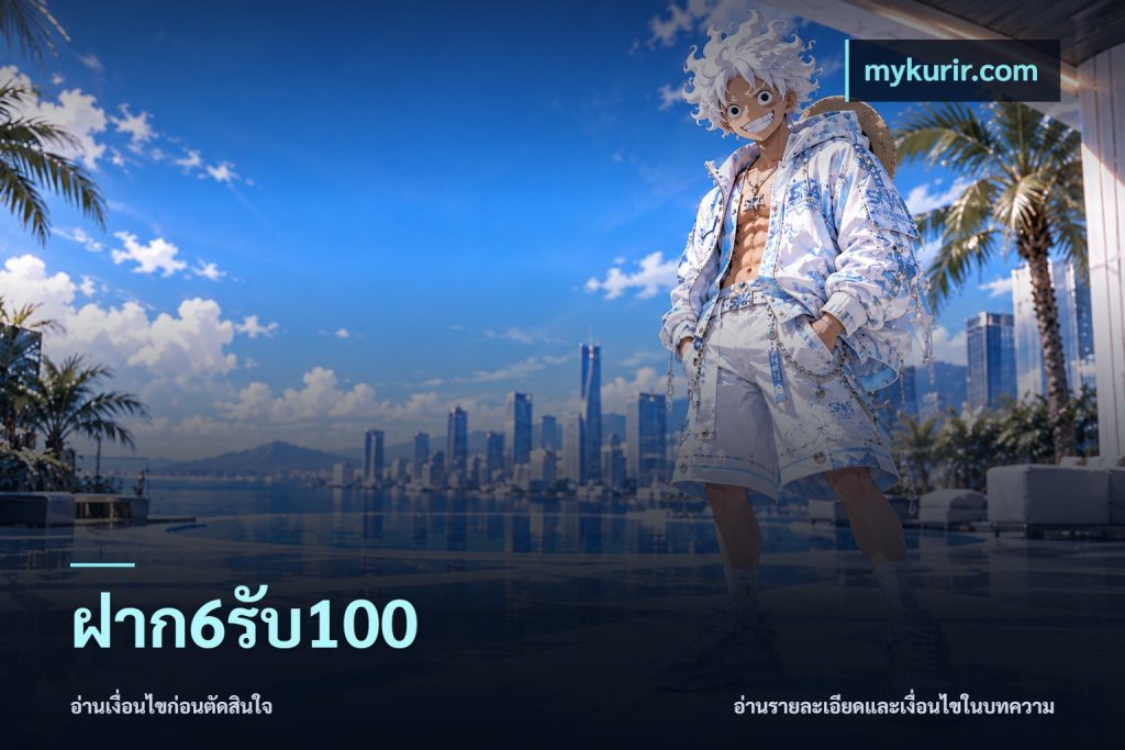 ฝาก6รับ100