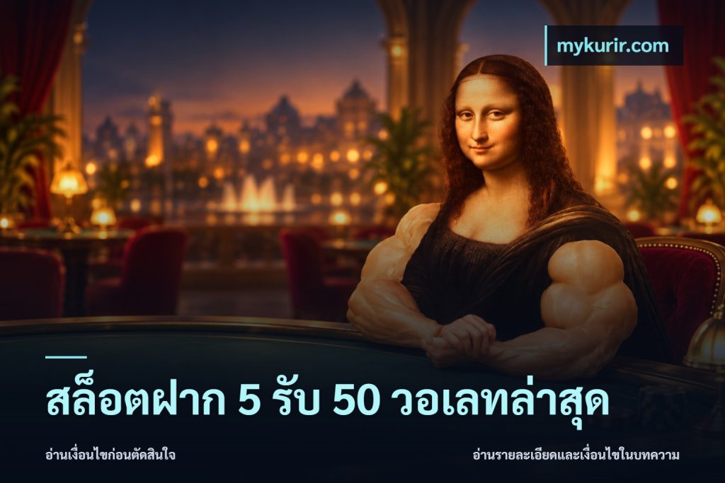 สล็อตฝาก 5 รับ 50 วอเลทล่าสุด