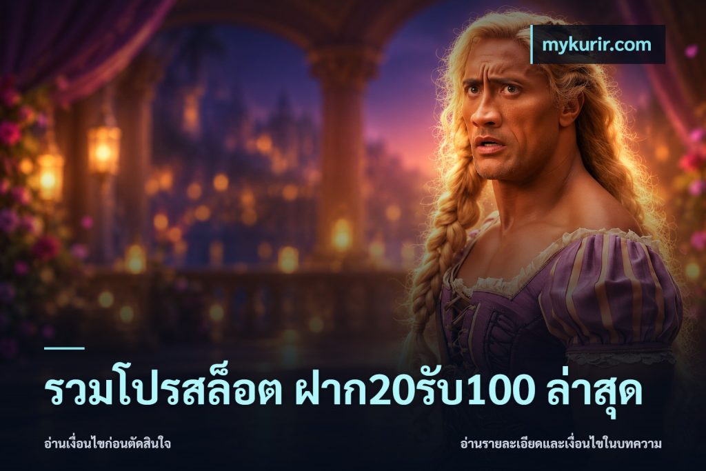 รวมโปรสล็อต ฝาก20รับ100 ล่าสุด