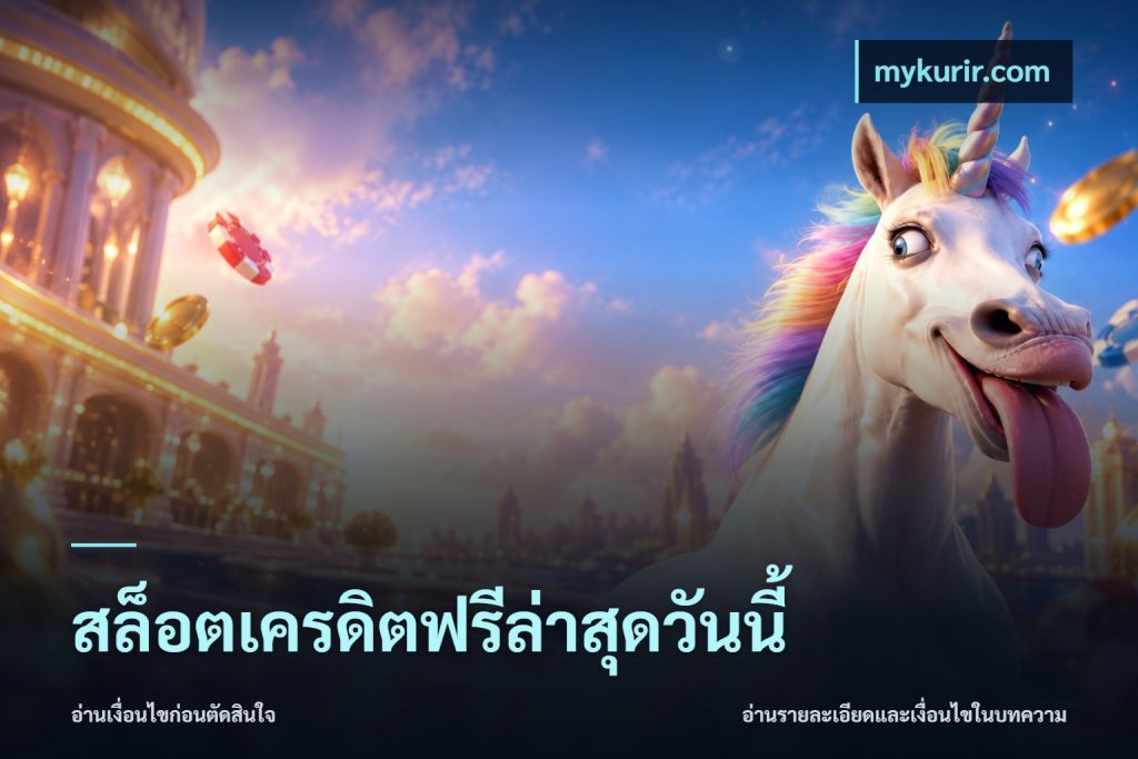 สล็อตเครดิตฟรีล่าสุดวันนี้