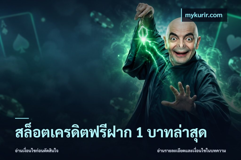 สล็อตเครดิตฟรีฝาก 1 บาทล่าสุด