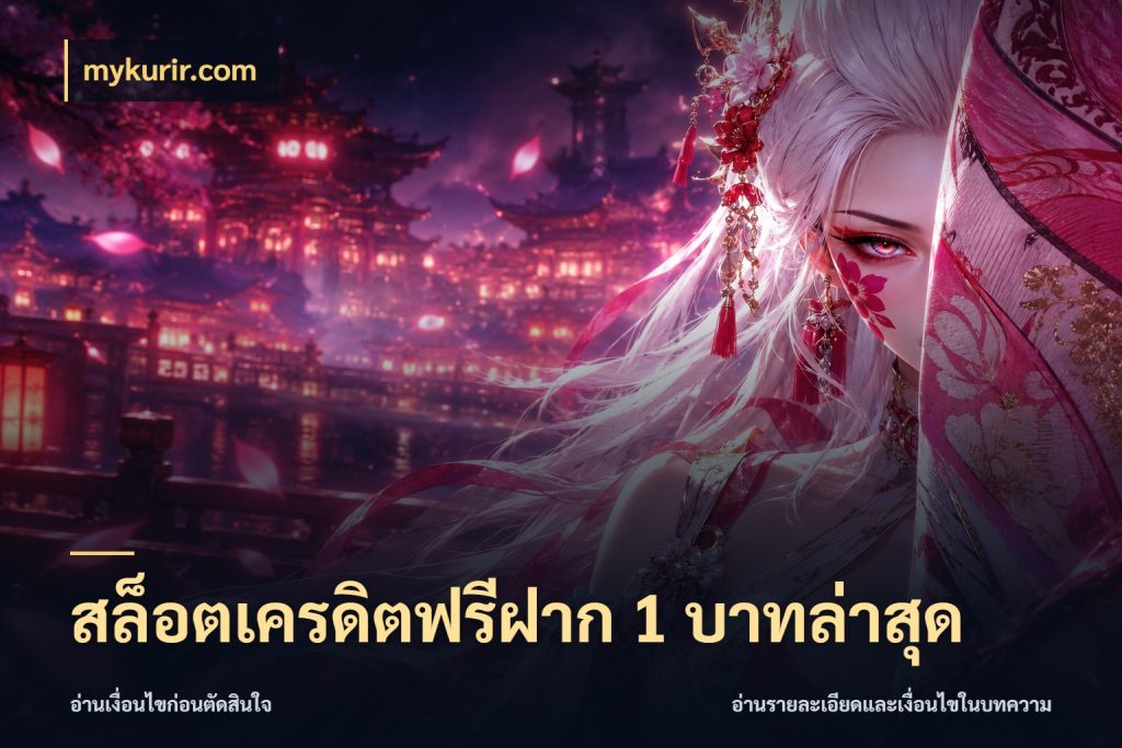 สล็อตเครดิตฟรีฝาก 1 บาทล่าสุด จากชื่อเครดิตฟรีสู่ความสนุกที่เข้าใจได้ ในมุม mykurir.com