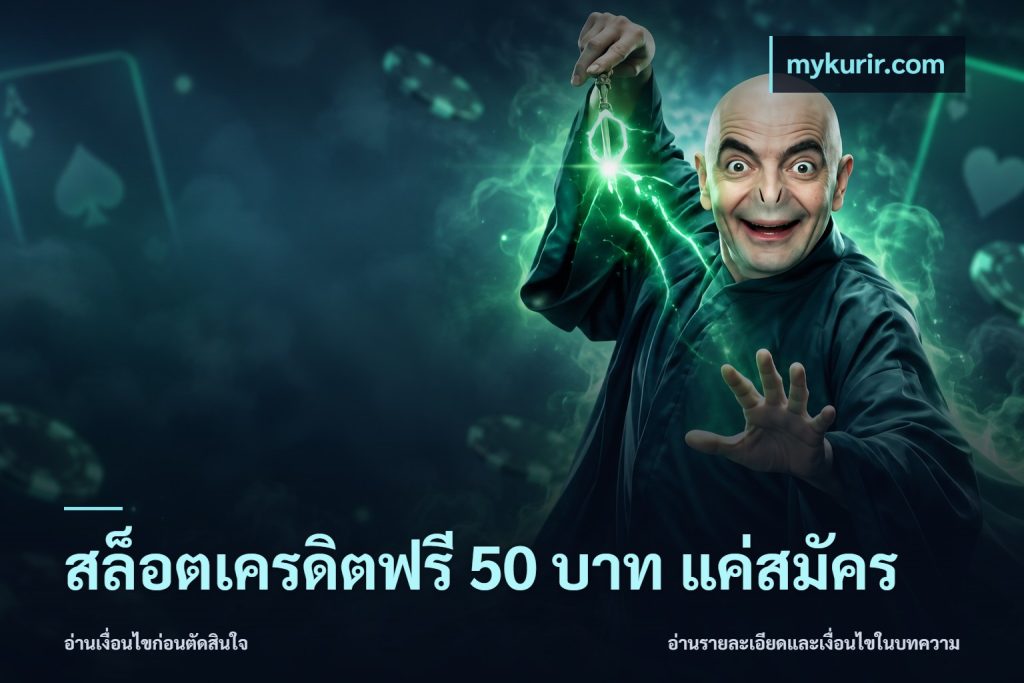 สล็อตเครดิตฟรี 50 บาท แค่สมัคร