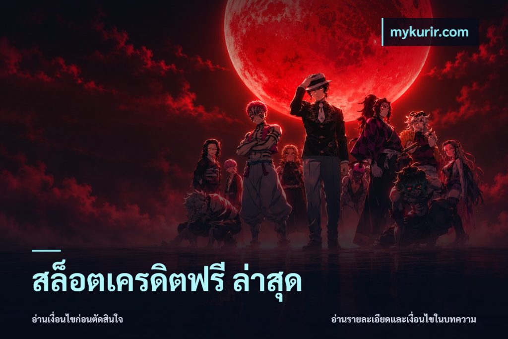 สล็อตเครดิตฟรี ล่าสุด