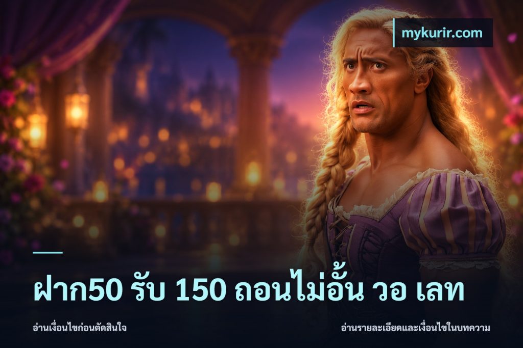 ฝาก50 รับ 150 ถอนไม่อั้น วอ เลท