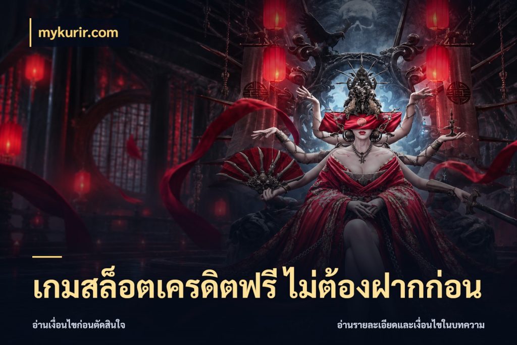 เกมสล็อตเครดิตฟรี ไม่ต้องฝากก่อน เครดิตฟรีกับจังหวะลุ้นที่คุณเลือก กับ mykurir.com