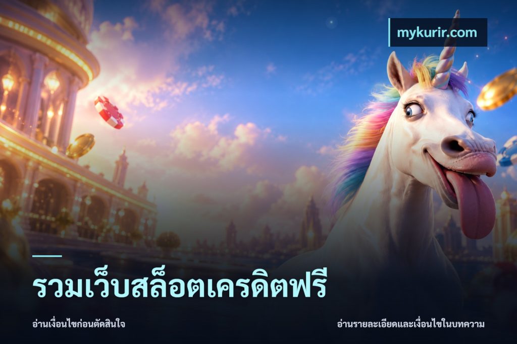 รวมเว็บสล็อตเครดิตฟรี