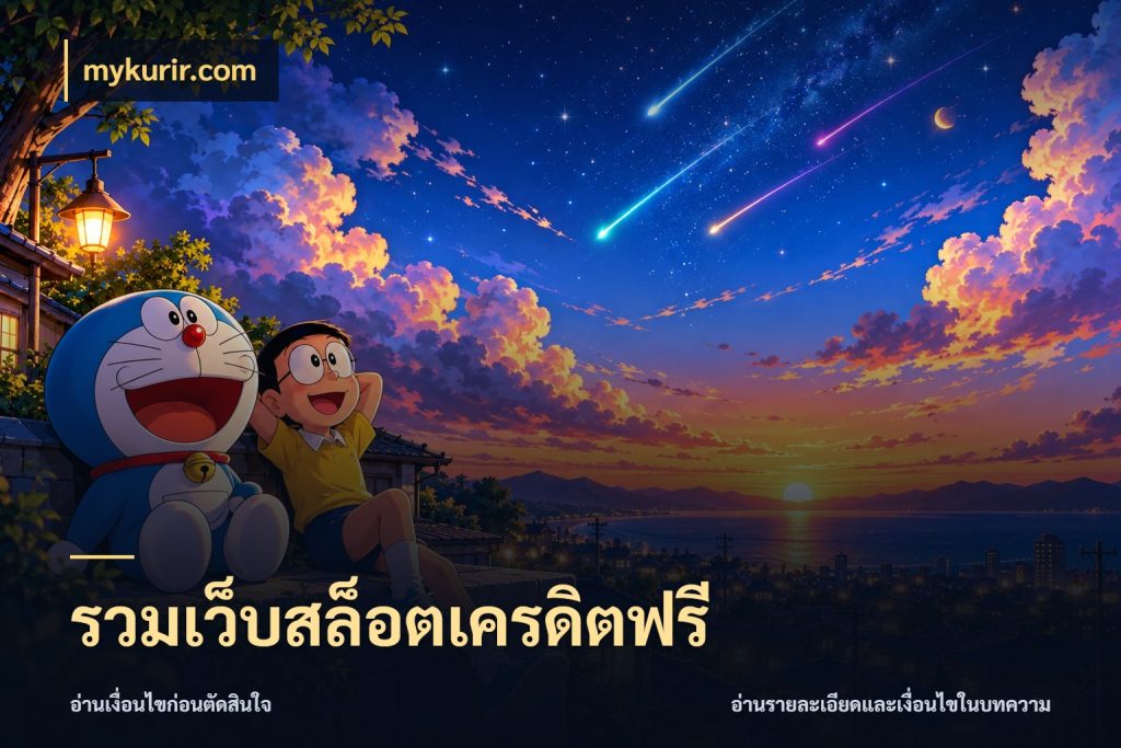 รวมเว็บสล็อตเครดิตฟรี จากชื่อเครดิตฟรีสู่ความสนุกที่เข้าใจได้ สไตล์ mykurir.com