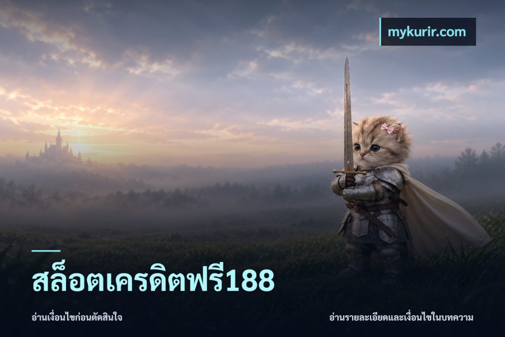 สล็อตเครดิตฟรี188