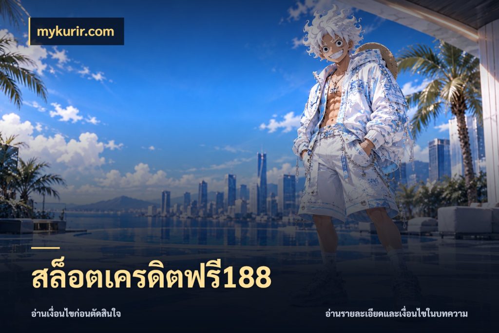 สล็อตเครดิตฟรี188 mykurir.com เปิดประเด็นเครดิตฟรีสำหรับคนชอบลุ้น