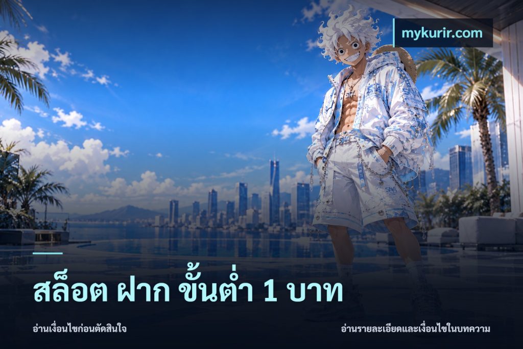 สล็อต ฝาก ขั้นต่ำ 1 บาท