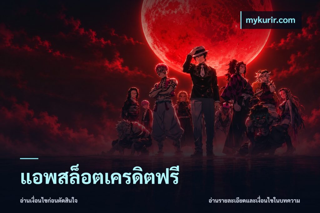 แอพสล็อตเครดิตฟรี