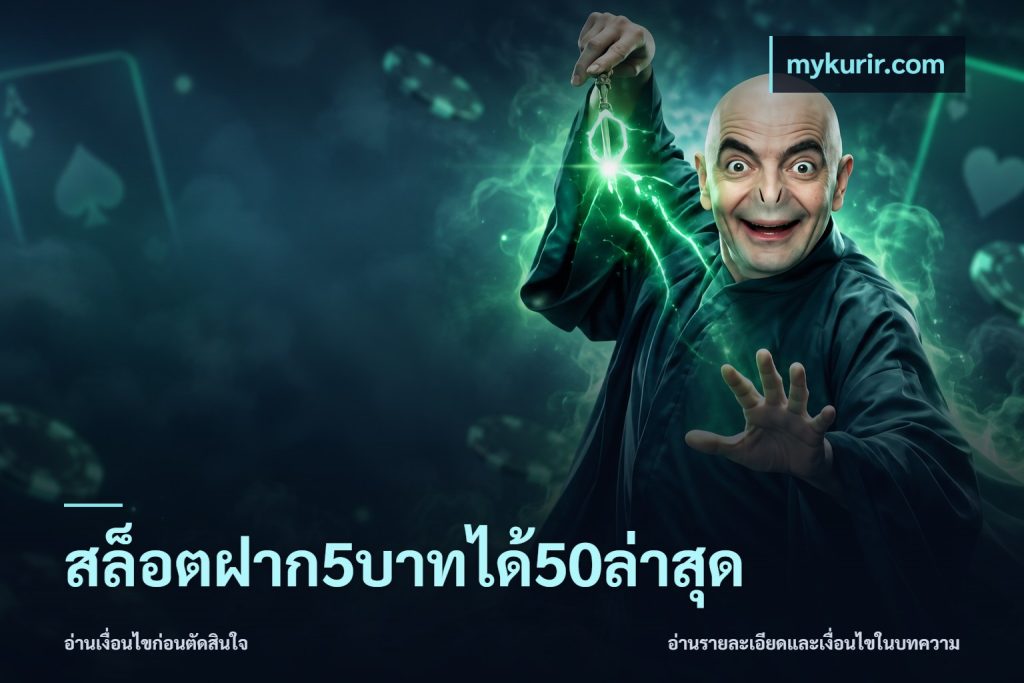สล็อตฝาก5บาทได้50ล่าสุด