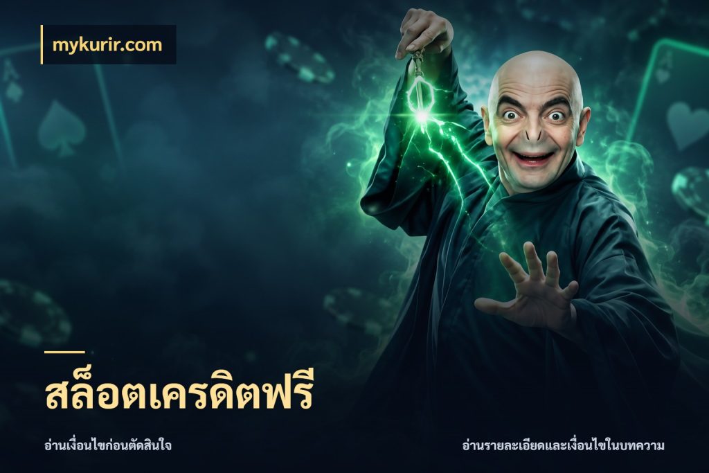 สล็อตเครดิตฟรี เปิดประเด็นเครดิตฟรีสำหรับคนชอบลุ้น ในมุม mykurir.com