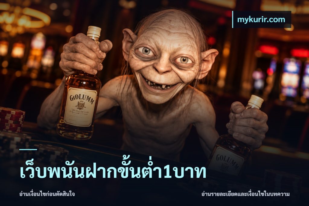 เว็บพนันฝากขั้นต่ำ1บาท