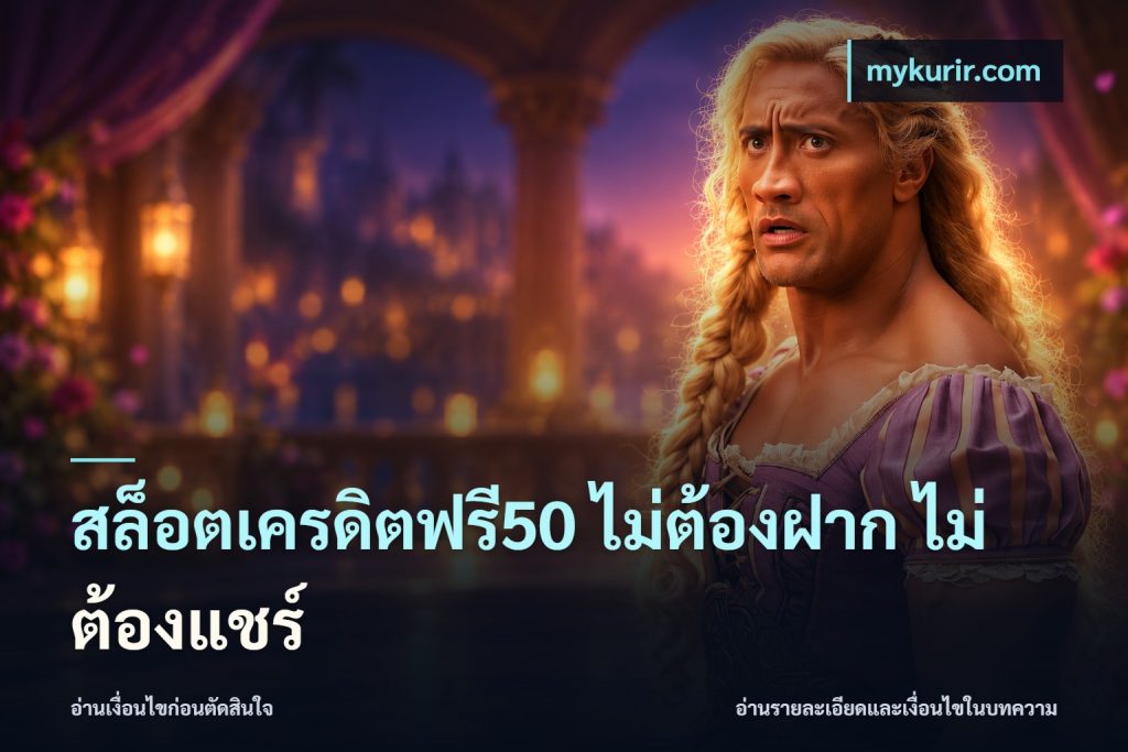 สล็อตเครดิตฟรี50 ไม่ต้องฝาก ไม่ต้องแชร์