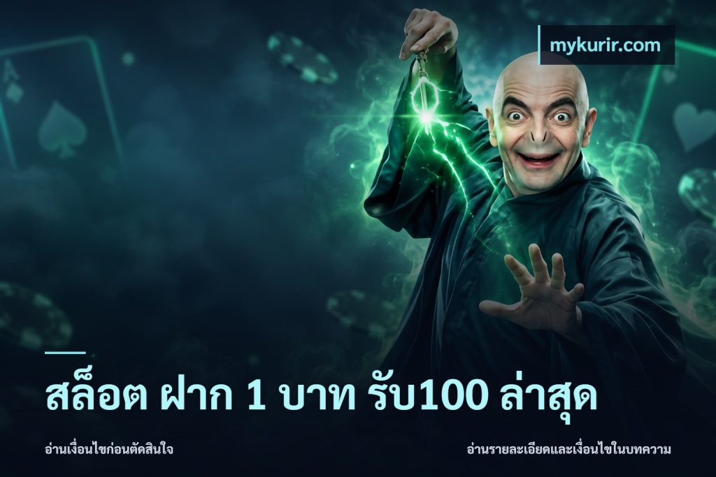 สล็อต ฝาก 1 บาท รับ100 ล่าสุด