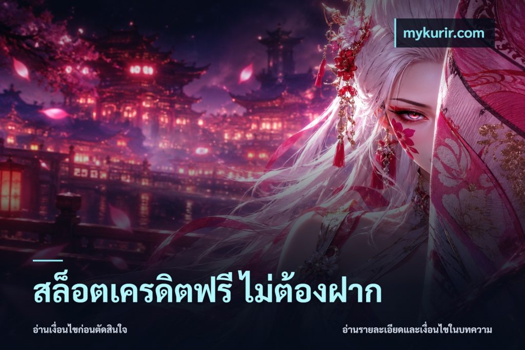 สล็อตเครดิตฟรี ไม่ต้องฝาก
