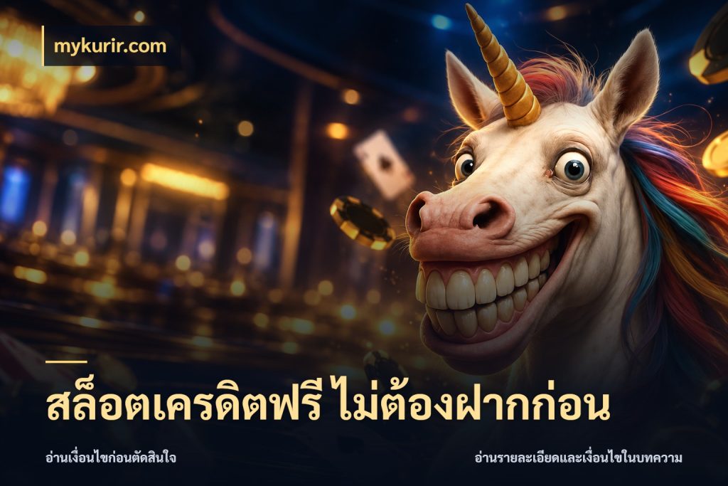 สล็อตเครดิตฟรี ไม่ต้องฝากก่อน เลือกสไตล์ความสนุกจากรูปแบบเครดิต กับ mykurir.com
