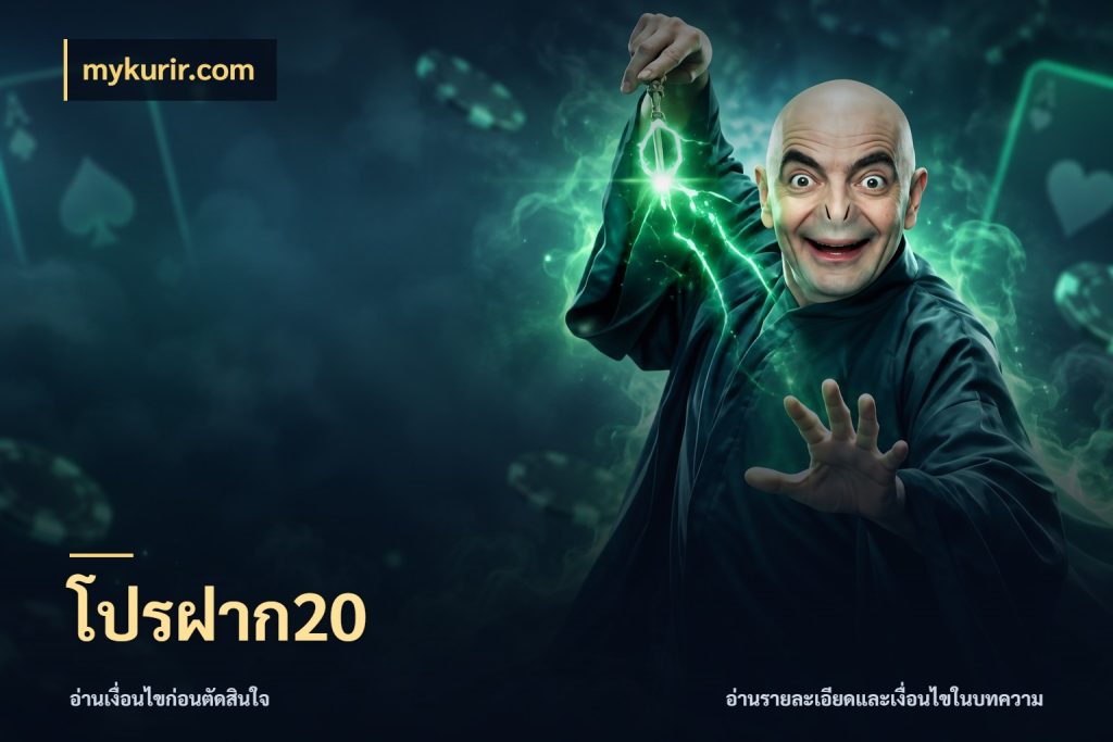 โปรฝาก20 mykurir.com เปิดมุมยอดเริ่มต้นสำหรับคนชอบเกม