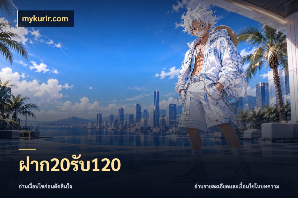 ฝาก20รับ120 mykurir.com ยอดฝากและยอดรับในมุมของคนชอบลุ้น