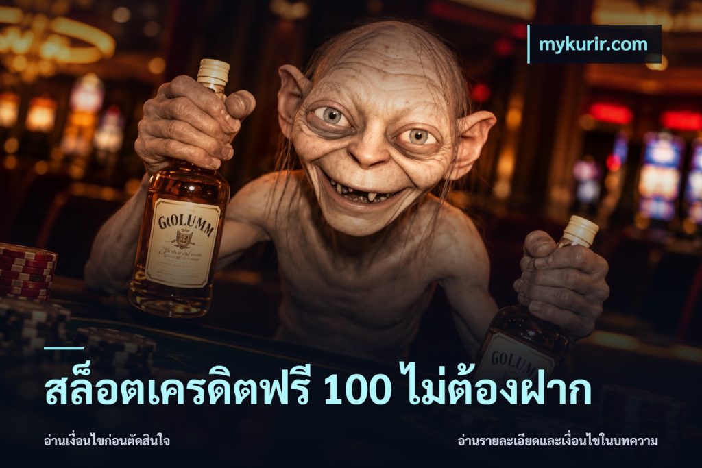 สล็อตเครดิตฟรี 100 ไม่ต้องฝาก
