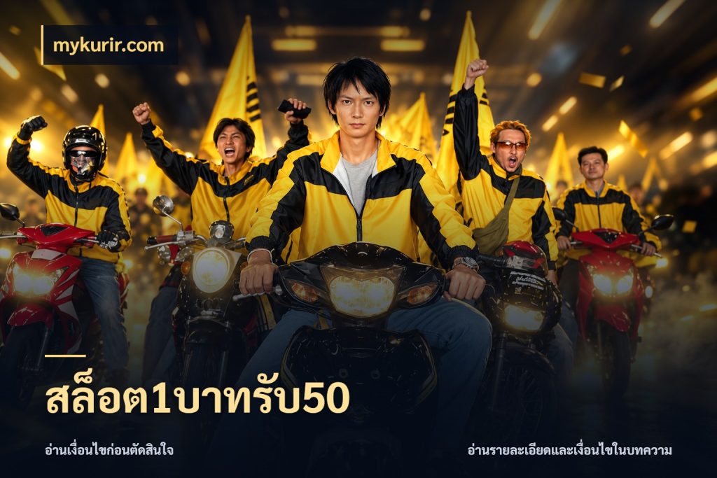 สล็อต1บาทรับ50 จับประเด็นยอดรับก่อนเลือกความสนุก ในมุม mykurir.com