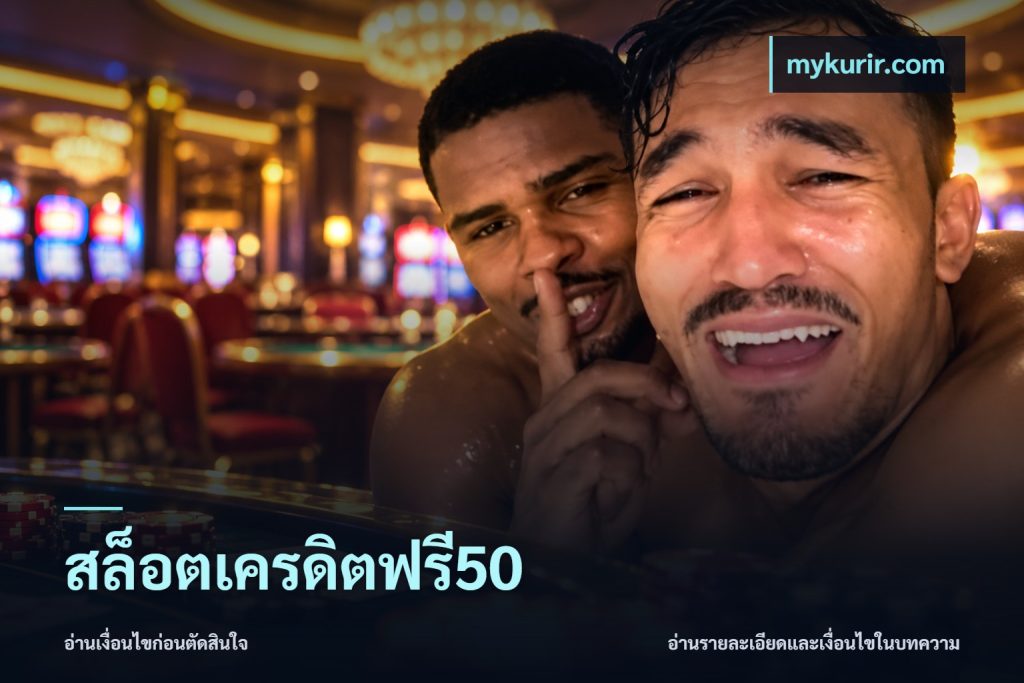 สล็อตเครดิตฟรี50