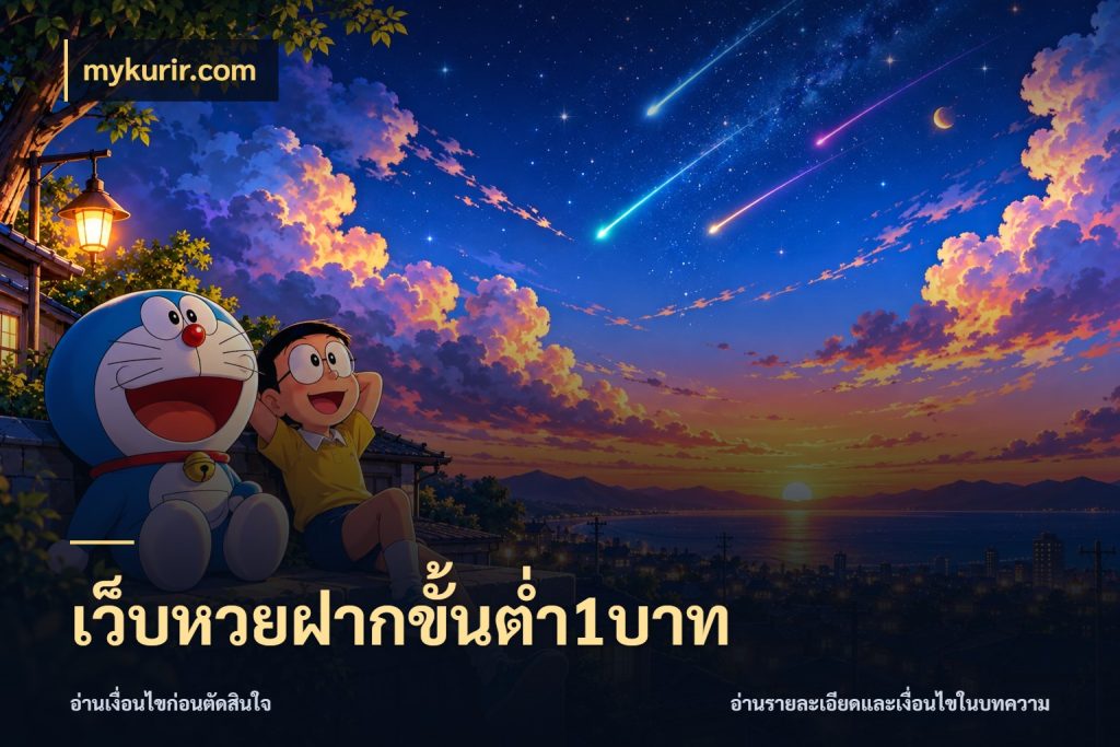 เว็บหวยฝากขั้นต่ำ1บาท มุมเงินตั้งต้นที่คนสนใจหวยอยากรู้ กับ mykurir.com