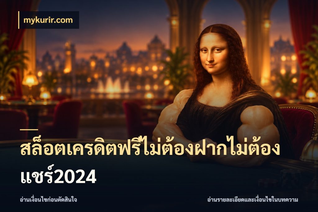 สล็อตเครดิตฟรีไม่ต้องฝากไม่ต้องแชร์2024 จากชื่อเครดิตฟรีสู่ความสนุกที่เข้าใจได้ ในมุม mykurir.com