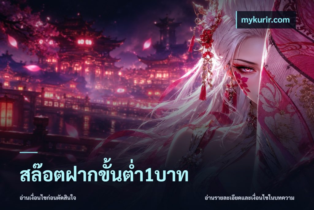 สล๊อตฝากขั้นต่ำ1บาท
